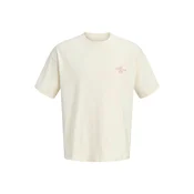Jack & Jones Junior Majica JORSanremo voda / rdeča / črna / bela