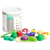Eco toys set od 20 delova drveno povrće ( TL87113 )