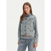 Guess Jeans Jeans jakna W6RN55 D5M4I Modra Regular Fit