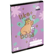 ICO: Lizzysuli Lollipop Capybara nečrtan zvezek A5 20-32