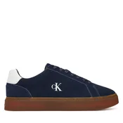 Superge Calvin Klein Classic Cupsole Laceup Su YM0YM01434 Mornarsko modra