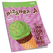 OBRAZEC ŠOLSKI PISANKA A ZA 1RAZRED SOFT PLUS CONNECT GIRL
