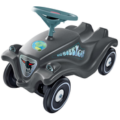 Odrážadlo auto Bobby Car Classic Eco BIG ekologické šedé s klaksónom a trendy nálepkami od 12 mes BIG56137