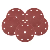 Brusilni kolut 150 mm, P120, 5 kosov, z 9 luknjami za 04-721 08-994