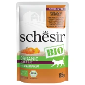 SCHESIR Bio Pouch 8 x 85 g - Sterilized organska piletina i organska svinjetina