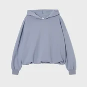 Cropp - Dukserica s kapuljacom basic - lavanda