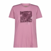 CMP WOMAN T-SHIRT, ženska majica, roza 33F7766