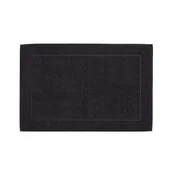 Kela Kopalniška preproga KL-23913 LAVINIA 100% organski bombaž črne barve 60x100 cm