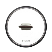 TOGNANA Pokrov Pearlbrown 24cm/steklo, inox