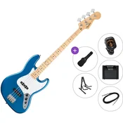Fender Standard Jazz Bass MN Premium SET Aqua Marine Metallic Elektricna bas gitara