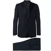 Caruso - two piece dinner suit - men - Blue