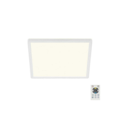 Briloner 7081-016 - LED prigušiva stropna svetiljka SLIM LED/18W/230V + daljinski upravljac
