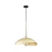 Luster na kabelu GOLDEN 1xE27/15W/230V zlatna