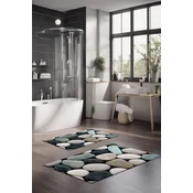 Lessentiel Maison Set prostirki za kupatilo CT-5264, 2 Komada, Šarena