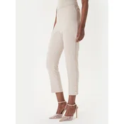 Rinascimento Hlače iz tkanine CFC0128641003 Bež Slim Fit