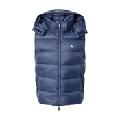 Calvin Klein Jeans Brezrokavnik temno modra