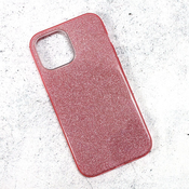 Ovitek bleščice Crystal Dust za Apple iPhone 13 Pro Max, Fashion case, roza