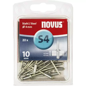 Pop nitne celicne S4 x 10mm 20kom Novus