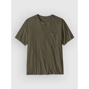 Patagonia Daily Pocket moška majica basin green