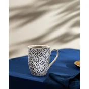 Madame Coco Šolja Reve Bleu Fiona, 360 ml, Plavo-bela