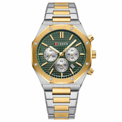 Moška ročna ura Curren Royal Gold/Green