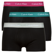 Calvin Klein Jeans Boksarice LOW RISE TRUNK 3PK X3 Črna