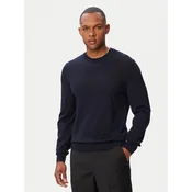 BOSS Pulover H-Leno 50565469 Mornarsko modra Regular Fit