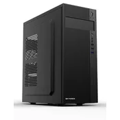Bit Force STRIKE BS-3 Midi Tower ATX kućište bez napajanja, crno