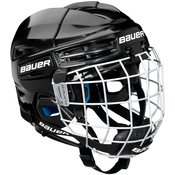 Hokejska čelada Bauer Prodigy Combo Youth modra
