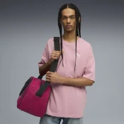 Mens Puma WARDROBE Essentials Oversized T-Shirt, Pink, Size XL, Clothing