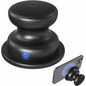 Generic Mini Bluetooth zvočnik z magnetnim podstavkom, močan in vodoodporen, enostaven za povezavo s kovinskimi površinami, (21124581)
