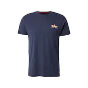 ALPHA INDUSTRIES Majica mornarska/med/bela