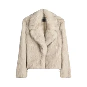 Bershka Zimska jakna ecru