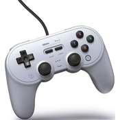 8BitDo Pro 2 Wired Gamepad - Grey Edition (PC/SWITCH)