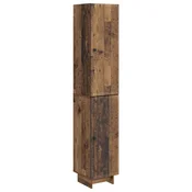Set ormara 2 pcs Staro drvo 34,5 x 33 x 90 cm Konstruirano drvo