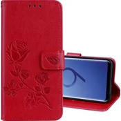 Ovitek Rose Book za Samsung Galaxy S9 - Rdeč
