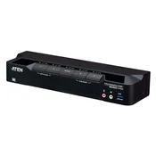 Aten CS1924A-AT-G 4-Port USB 3.0 8K ZaslonPort KVMP. Sw