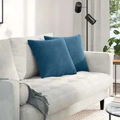 Jastucici za sofu 2 pcs Plava 45 x 45 cm Kordura tekstil