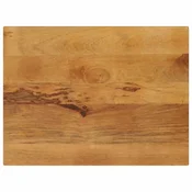 Vidaxl Mizna plošča 70x50x2,5 cm pravokotna trden mangov les