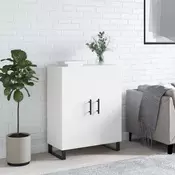 Vidaxl vidaXL Omarica, bela, 69,5 x 34 x 90 cm, material na osnovi lesa