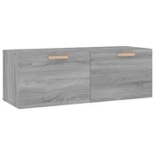 Zidni ormaric boja sivog hrasta100x36,5x35 cm konstruirano drvo