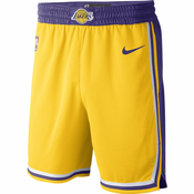 Nike LAL M NK SWGMN SHORT ROAD, moške košarkarske hlače, bela AJ5617