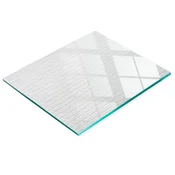 shumee Kuhinjska večnamenska dekorativna steklena plošča za steno iz opeke 60x52 cm