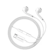 OEM Mayaxess, Žične USB-C slušalke za Pixel 8a z vgrajenim mikrofonom, Bela, (5000299407)