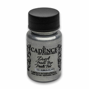 Cadence Akrilne barve Dora Metallic 50 ml, srebrna