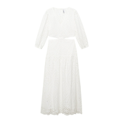 MANGO Vecernja haljina LISA, bijela