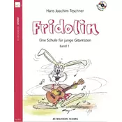 Fridolin, für Gitarre, m. Audio-CD. Bd.1