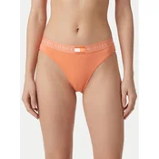 Tommy Hilfiger Klasične spodnje hlačke Heritage Tonal UW0UW06038 Oranžna