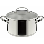 LAGOSTINA kozica Icona s pokrovom 26 cm, 7,4 l, indukcija, inox