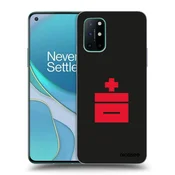 Silikonski črni ovitek za OnePlus 8T - Le Plastenciaga